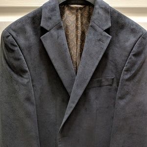 Men's Chaps Charcoal Corduroy Blazer/Jacket 40R